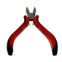 Pliers, Stainless Steel, with Rubber, black and red 