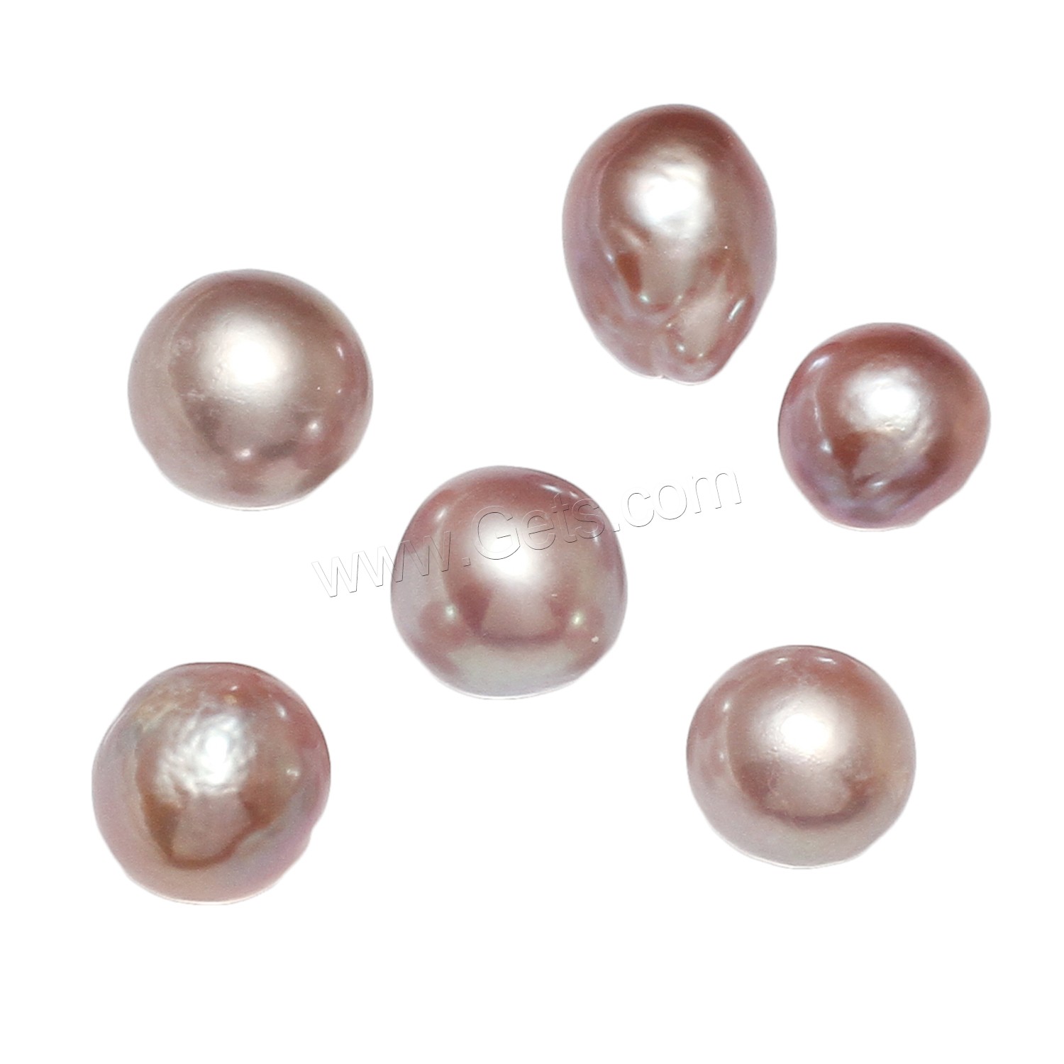 Perlas Freshwater sin Agujero, Perlas cultivadas de agua dulce, natural, diverso tamaño para la opción, más colores para la opción, 10PCs/Bolsa, Vendido por Bolsa