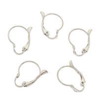 Stainless Steel Hook Earwire, DIY, original color Approx 1.4mm 