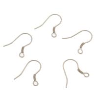 Stainless Steel Hook Earwire, DIY & with loop, original color Approx 2mm 