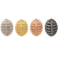 Cubic Zirconia Micro Pave Brass Beads, plated, micro pave cubic zirconia Approx 2mm 