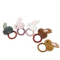 Nylon Hair Accessories, with Polyester, elastic & for children 