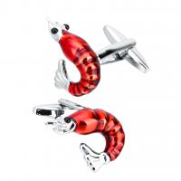 Brass Cufflinks, Lobster, plated, fashion jewelry & for man & enamel 