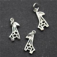 Pendentifs animaux en argent, Argent sterling 925, Girafe Vendu par PC