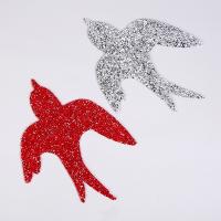 Fer animale le Patch, tissu, Hirondelle, DIY & avec strass, plus de couleurs à choisir Vendu par lot