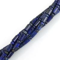 Natural Lapis Lazuli Beads, Column, blue  Approx 1mm Approx 16 Inch, Approx 