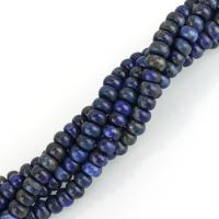 Cuenta De Lapislázuli Natural, diverso tamaño para la opción, azul, agujero:aproximado 1mm, longitud:aproximado 16 Inch, 105PCs/Sarta, Vendido por Sarta