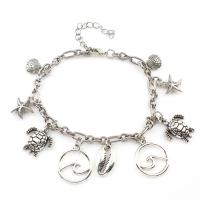 Zink Legierung Strass Armbänder, Zinklegierung, plattiert, für Frau, keine, frei von Nickel, Blei & Kadmium, 220mm, Länge:ca. 8.6 ZollInch, 10SträngeStrang/Tasche, verkauft von Tasche