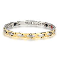 Edelstahl Armbänder, plattiert, Modeschmuck & unisex, 6.5mm, Länge:ca. 8.4 ZollInch, verkauft von Strang