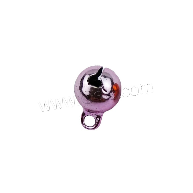 Stainless Steel Bell Charm, polished, different size for choice, more colors for choice, 200PCs/Bag, Sold By Bag