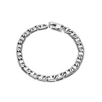 Titanstahl Armband, poliert, Modeschmuck & für den Menschen, 5.6mm, Länge:8 ZollInch, verkauft von PC