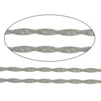 Stainless Steel Chain Jewelry, original color, 4mm 