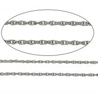 Stainless Steel Chain Jewelry, original color, 3mm 