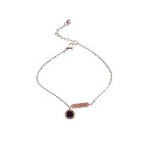 acero inoxidable pulsera tobillera, Joyería & para mujer & cara doble, 22cm,0.8cmx2cm, Vendido por UD