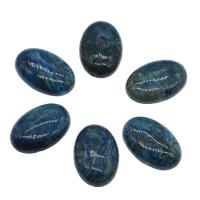 Ripple Gemstone Cabochon, fashion jewelry & DIY, blue 