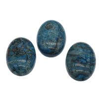 Ripple Gemstone Cabochon, blue 