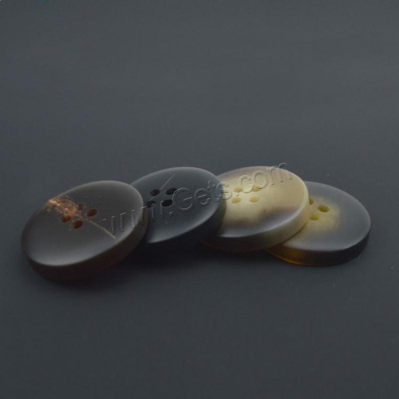 4 Hole Resin Button, different size for choice, more colors for choice, Sold By PC