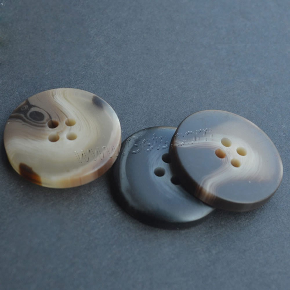 4 Hole Resin Button, different size for choice, more colors for choice, Sold By PC