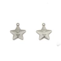 Stainless Steel Star Pendant, original color Approx 1mm 