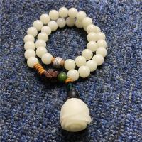 Bodhi Root Pulsera, con Bodhi verde & Bodhi blanco & Xingyue Bodhi, hecho a mano, diferentes estilos para la opción & para mujer, longitud:aproximado 7.5 Inch, Vendido por Sarta