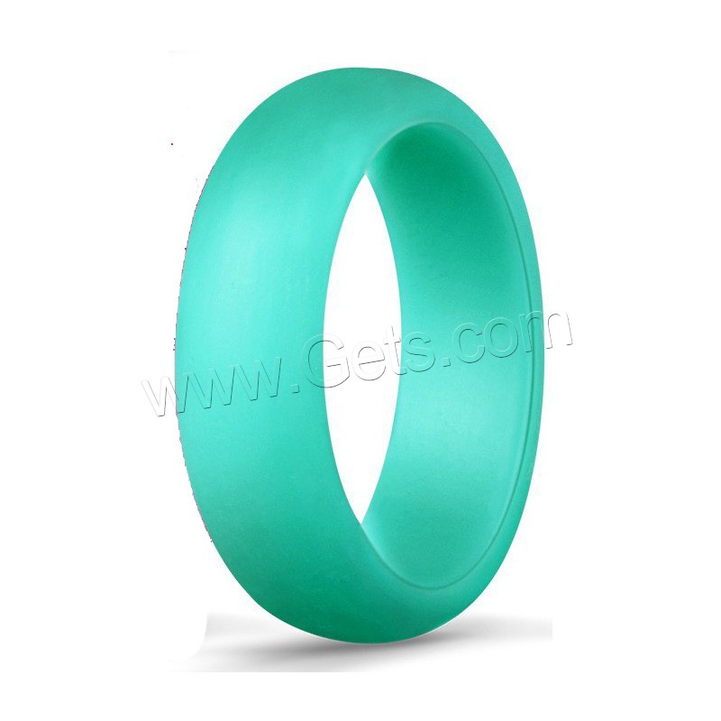 bague en silicone , unisexe & normes différentes pour le choix, plus de couleurs à choisir, 5.7*2mm, Vendu par PC