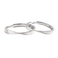 925er Sterling Silber Paar- Ring, platiniert, Modeschmuck & verschiedene Stile für Wahl, Größe:6-8.5, verkauft von PC