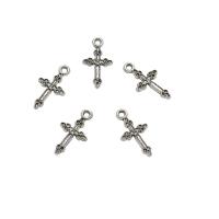 Zinc Alloy Cross Pendants, plated Approx 1.6mm, Approx 