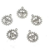 Zinc Alloy Hollow Pendants, plated Approx 1.8mm, Approx 