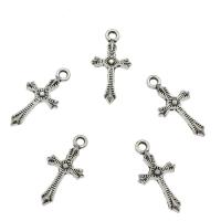 Zinc Alloy Cross Pendants, plated Approx 1.8mm, Approx 