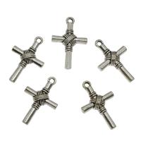 Zinc Alloy Cross Pendants, plated Approx 1.9mm, Approx 