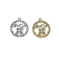 Stainless Steel Pendants, plated Approx 1.3mm, Approx 