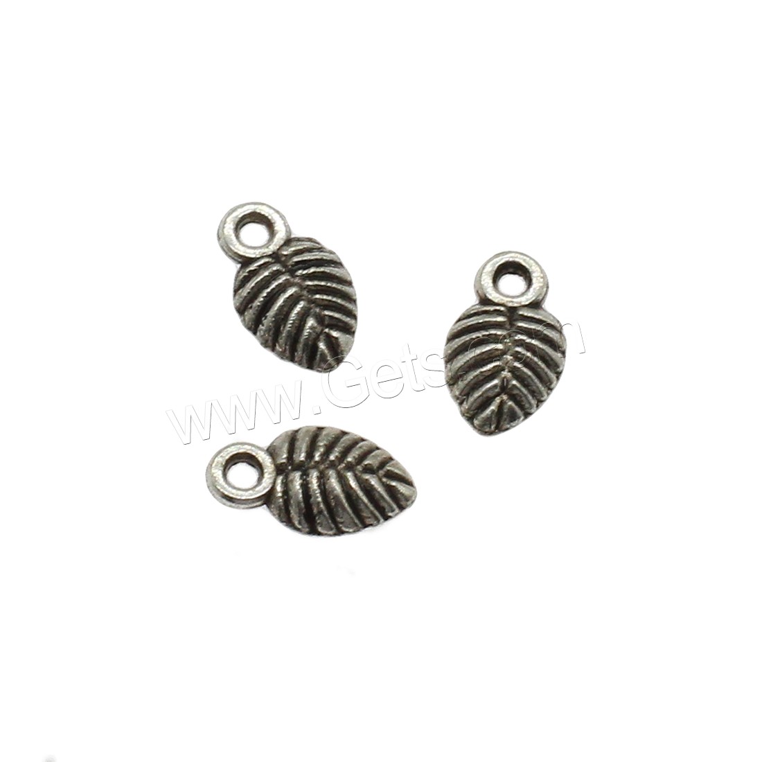 Zinc Alloy Leaf Pendants, plated, more colors for choice, 5.5x9.5x1.5mm, Hole:Approx 1.2mm, Approx 7142PCs/KG, Sold By KG