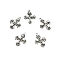 Zinc Alloy Cross Pendants, plated Approx 1.5mm, Approx 