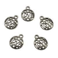 Zinc Alloy Hollow Pendants, plated Approx 2mm, Approx 