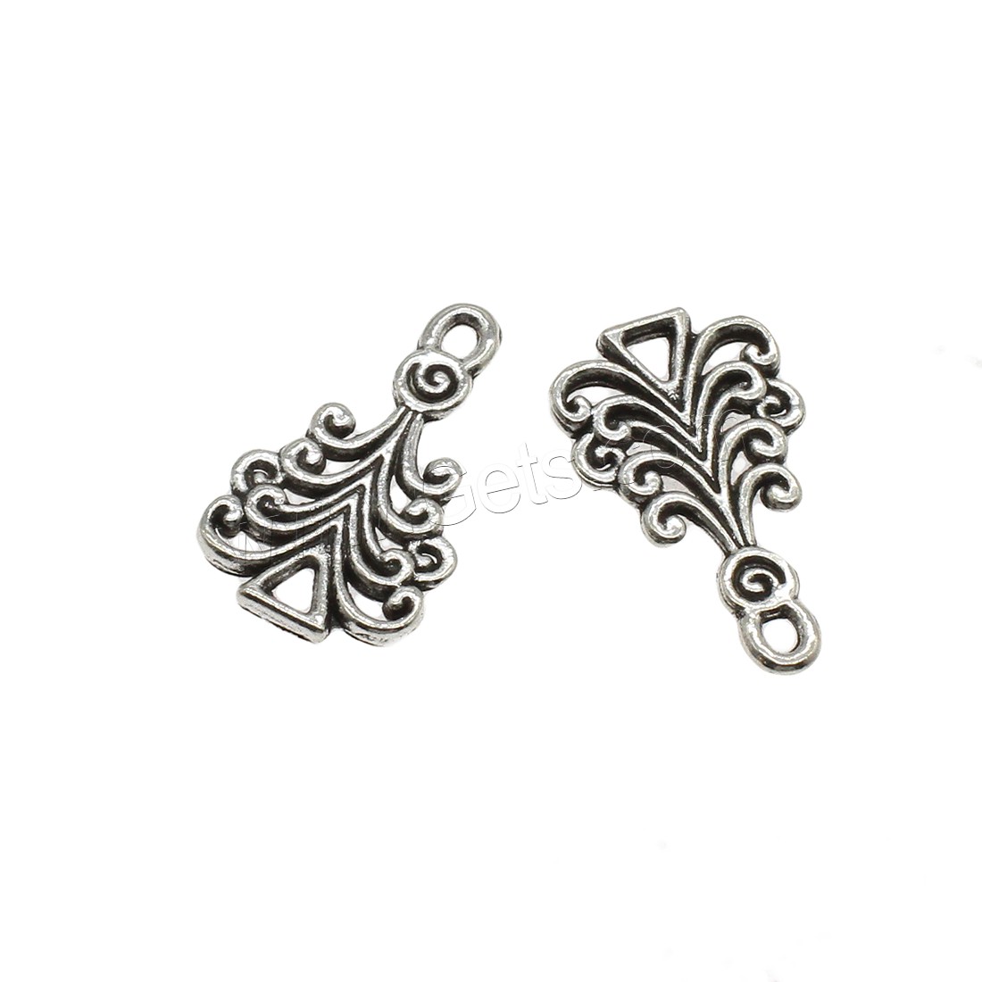 Zinc Alloy Jewelry Pendants, Tree, plated, more colors for choice, 13.5x23x1.7mm, Hole:Approx 1.6mm, Approx 714PCs/KG, Sold By KG