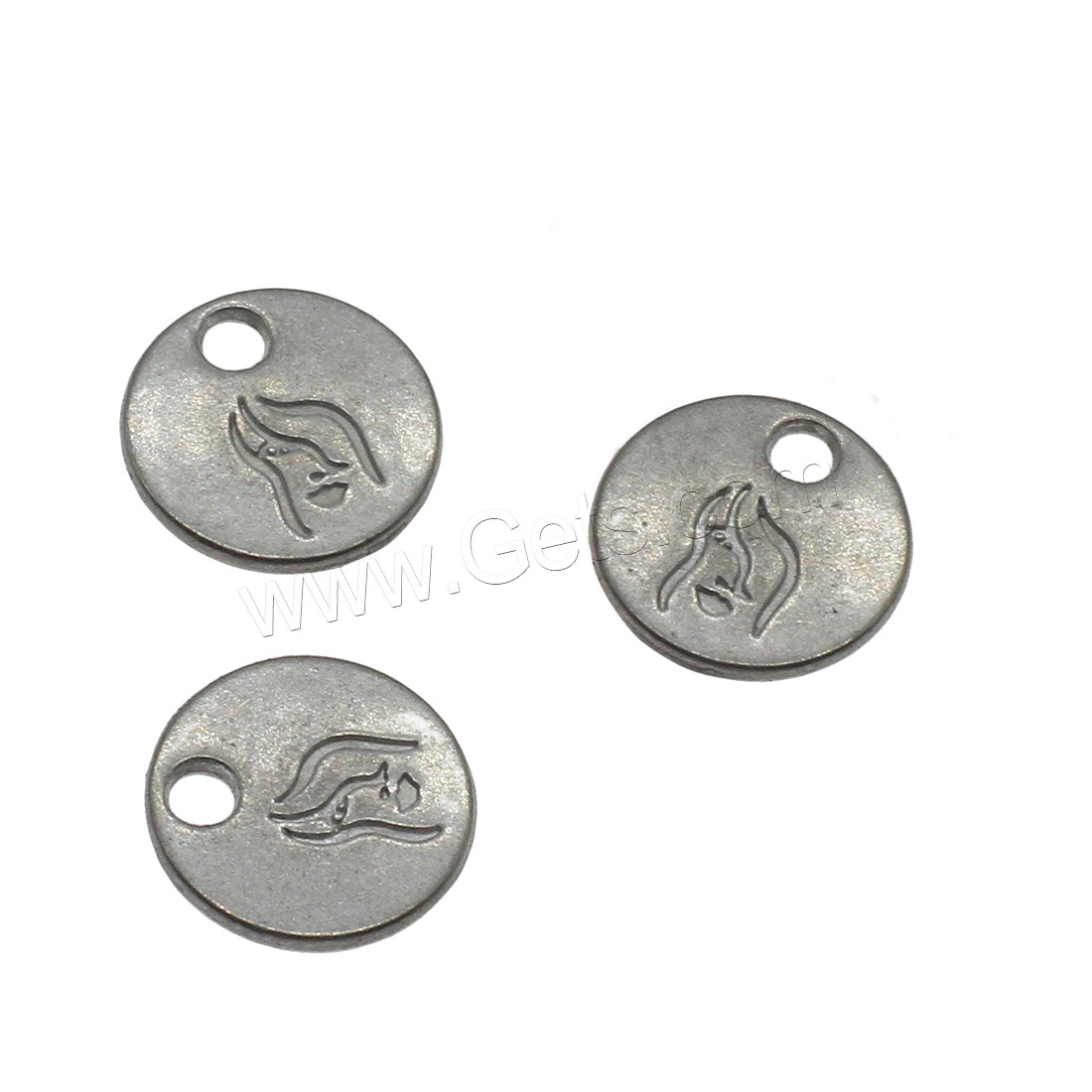 Zinc Alloy Flat Round Pendants, plated, more colors for choice, 1.5x14mm, Hole:Approx 2.5mm, Approx 714PCs/KG, Sold By KG