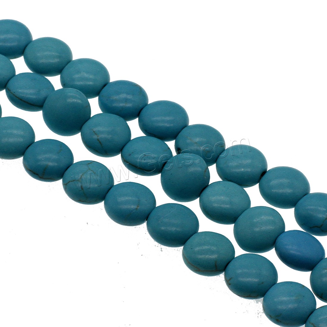 Synthetic Turquoise Beads, DIY & different size for choice, skyblue, Hole:Approx 1.8mm, Sold By Strand