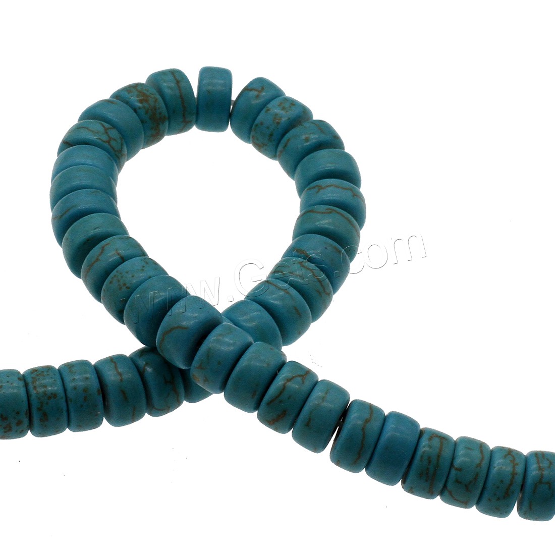 Synthetic Turquoise Beads, DIY & different size for choice, skyblue, Hole:Approx 1mm, Sold By Strand