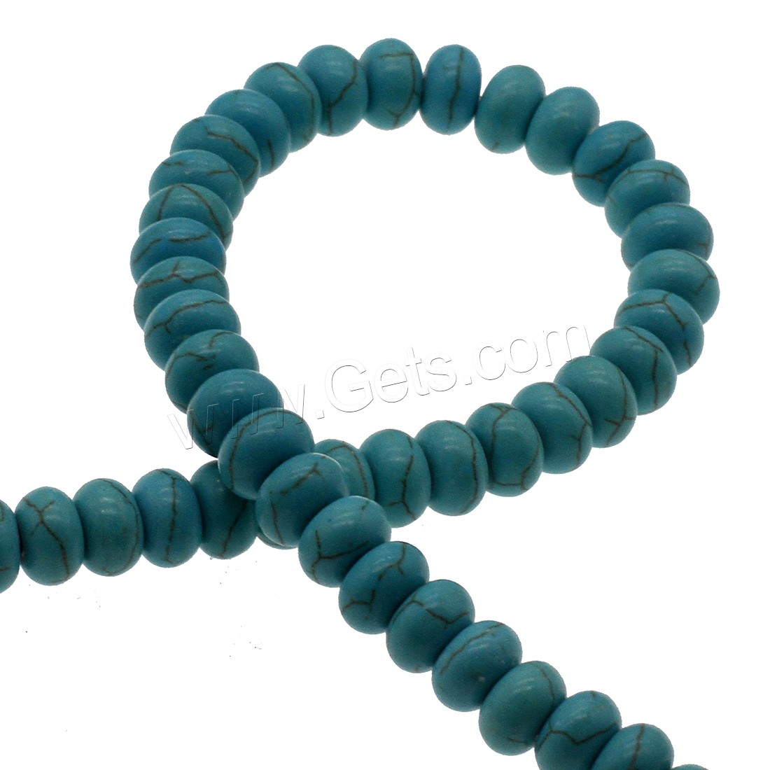 Synthetic Turquoise Beads, DIY & different size for choice, skyblue, Hole:Approx 1mm, Sold By Strand