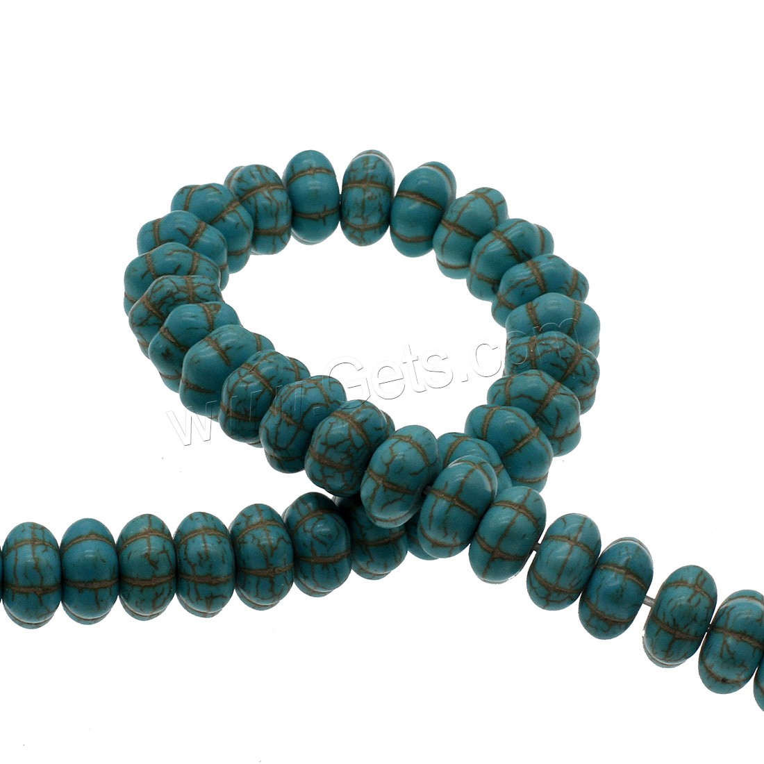 Synthetic Turquoise Beads, DIY & different size for choice, skyblue, Hole:Approx 1mm, Sold By Strand