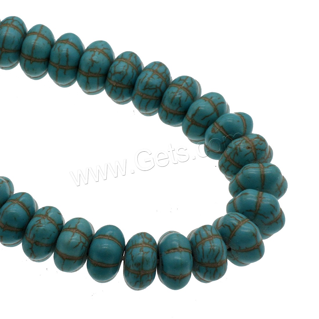 Synthetic Turquoise Beads, DIY & different size for choice, skyblue, Hole:Approx 1mm, Sold By Strand