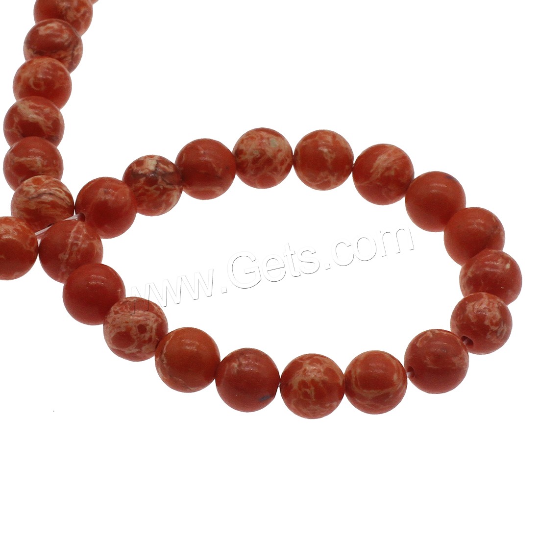 Synthetic Turquoise Beads, Round, different size for choice, red, Hole:Approx 1mm, Sold By Strand