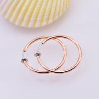 Brass Hoop Earring, plated, fashion jewelry & for woman 94.2mm .2 Inch 