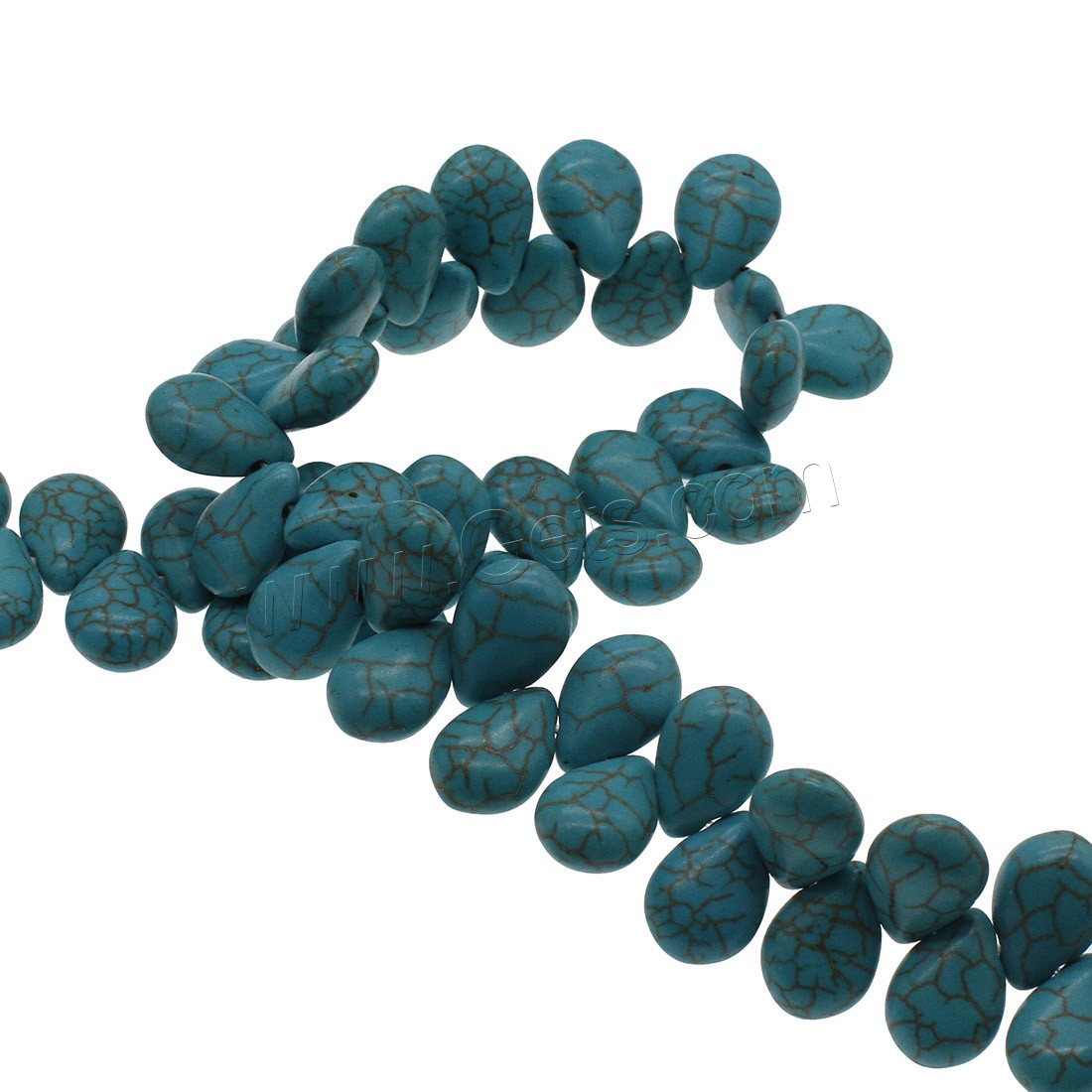 Synthetic Turquoise Beads, different size for choice, skyblue, Hole:Approx 1mm, Sold By Strand