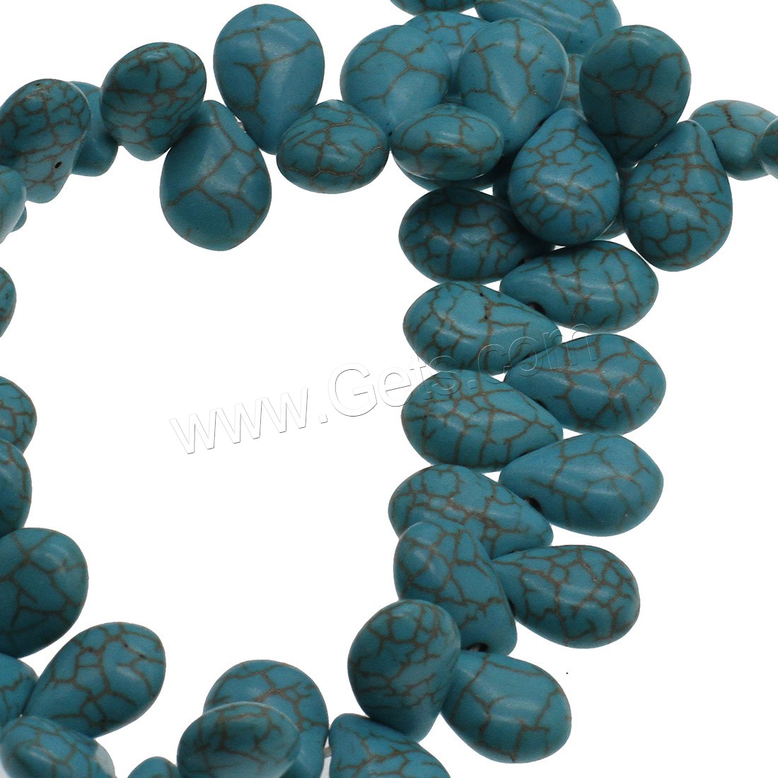 Synthetic Turquoise Beads, different size for choice, skyblue, Hole:Approx 1mm, Sold By Strand