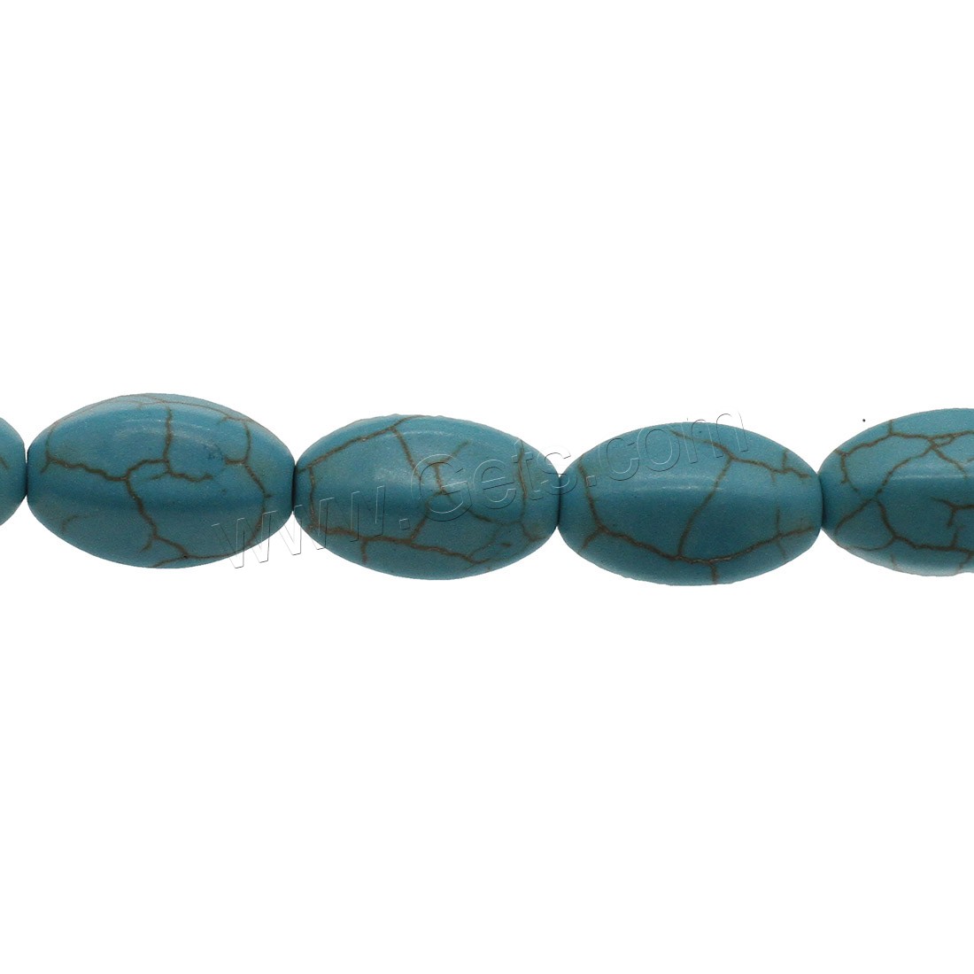 Synthetic Turquoise Beads, different size for choice, skyblue, Hole:Approx 1mm, Sold By Strand