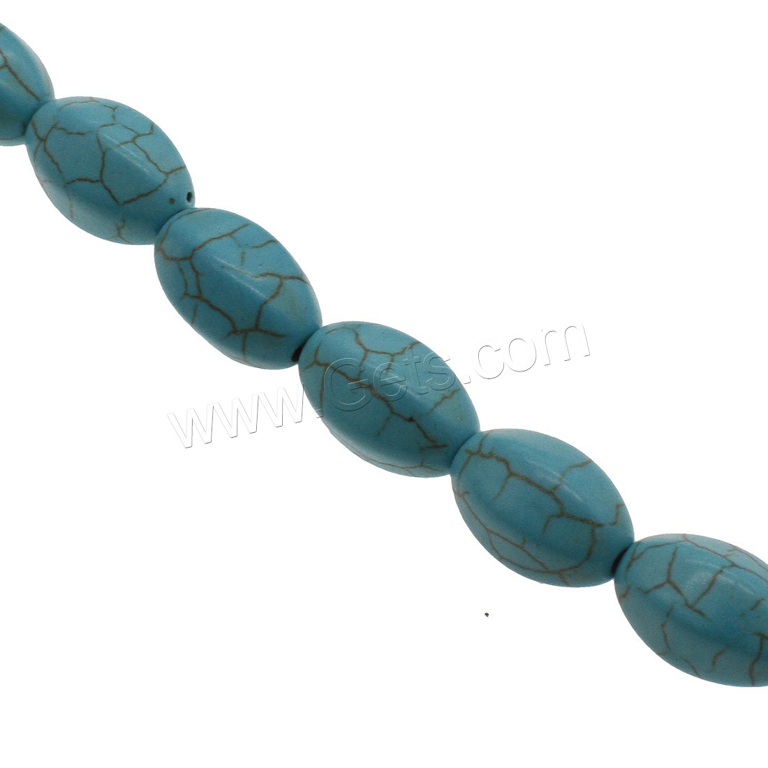 Synthetic Turquoise Beads, different size for choice, skyblue, Hole:Approx 1mm, Sold By Strand