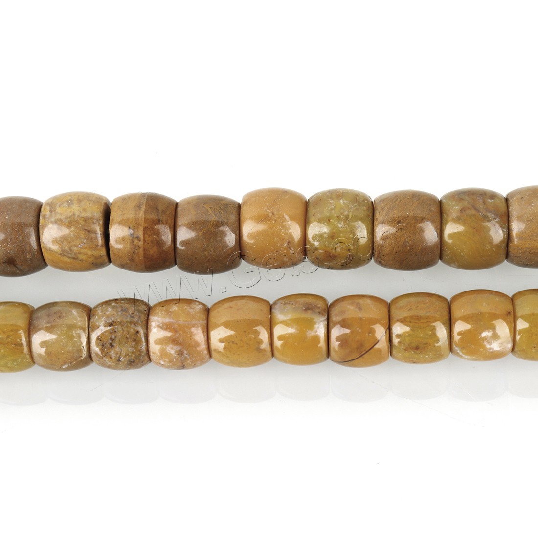 Field-yellow Stone Beads, Rondelle, DIY & different size for choice, Hole:Approx 2mm, Length:Approx 16 Inch, Sold By Strand