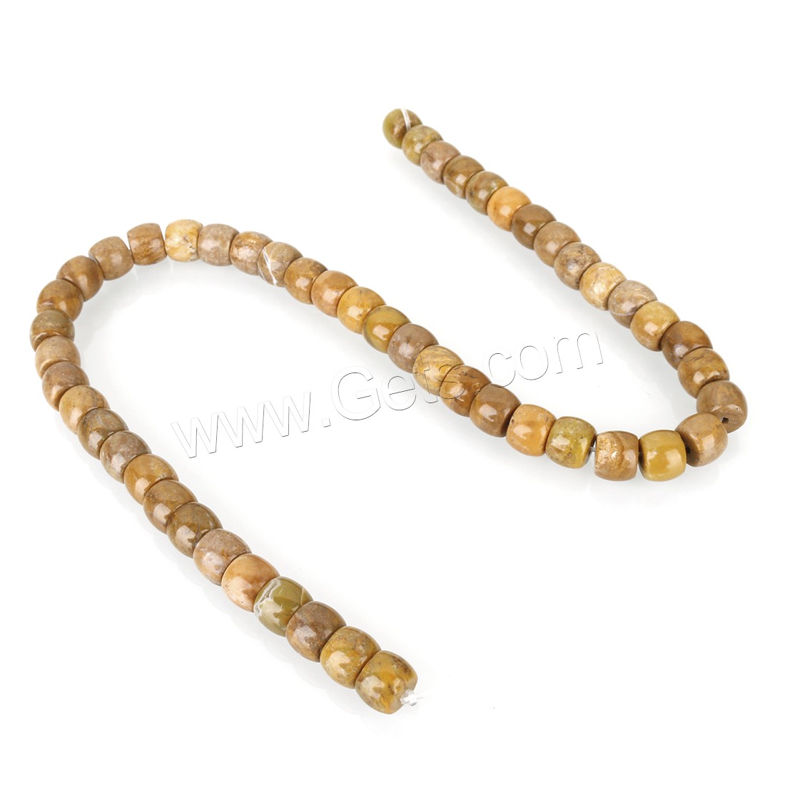 Field-yellow Stone Beads, Rondelle, DIY & different size for choice, Hole:Approx 2mm, Length:Approx 16 Inch, Sold By Strand