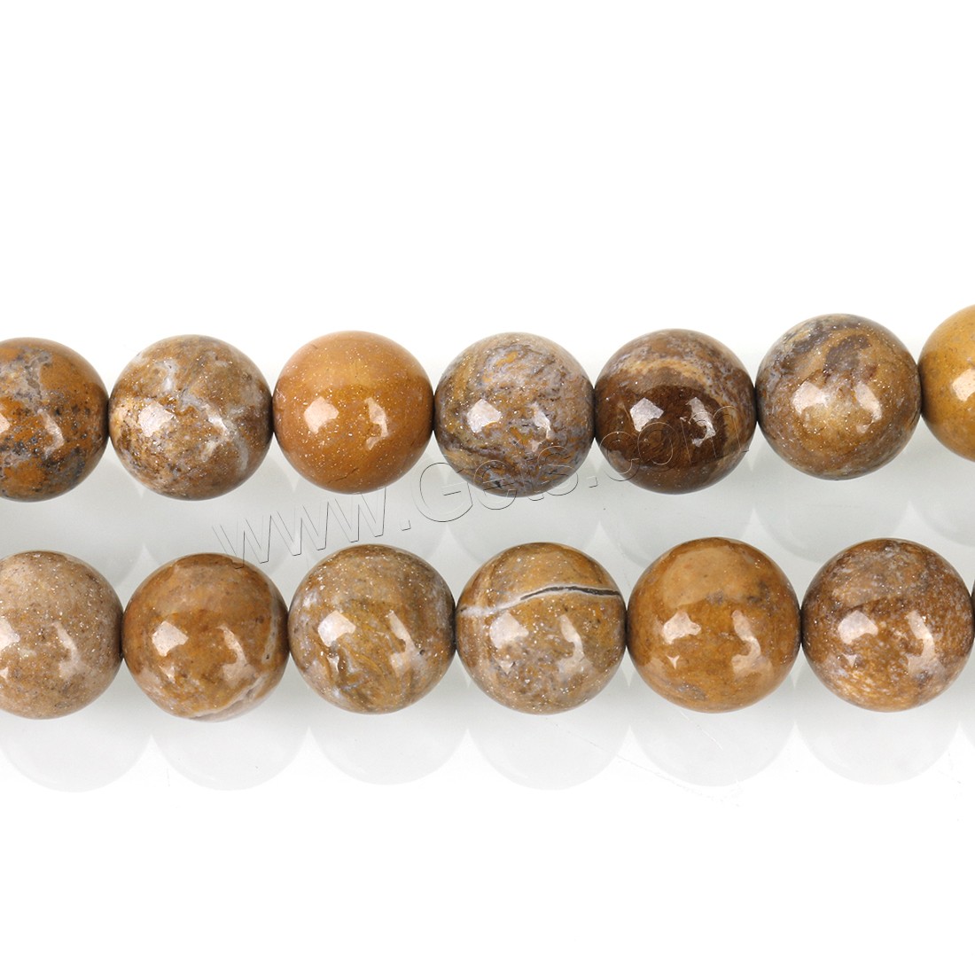 Field-yellow Stone Beads, Round, DIY & different size for choice, Length:Approx 16 Inch, Sold By Strand